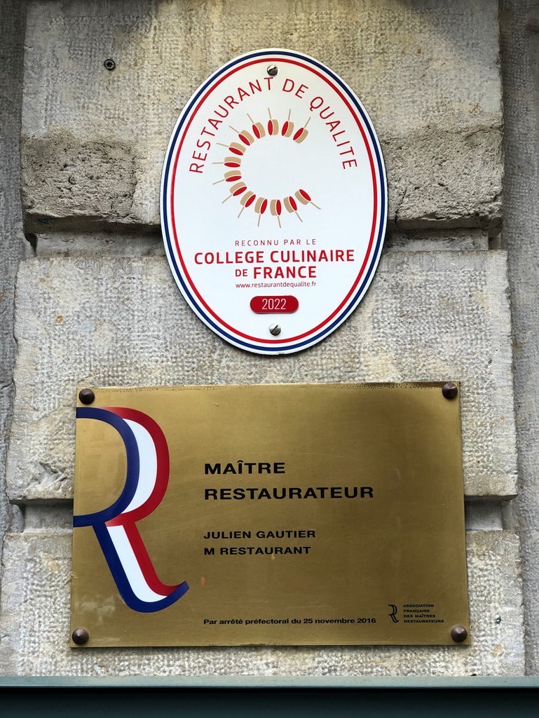 M Restaurant Bib Gourmand Chef : Julien GAUTIER
