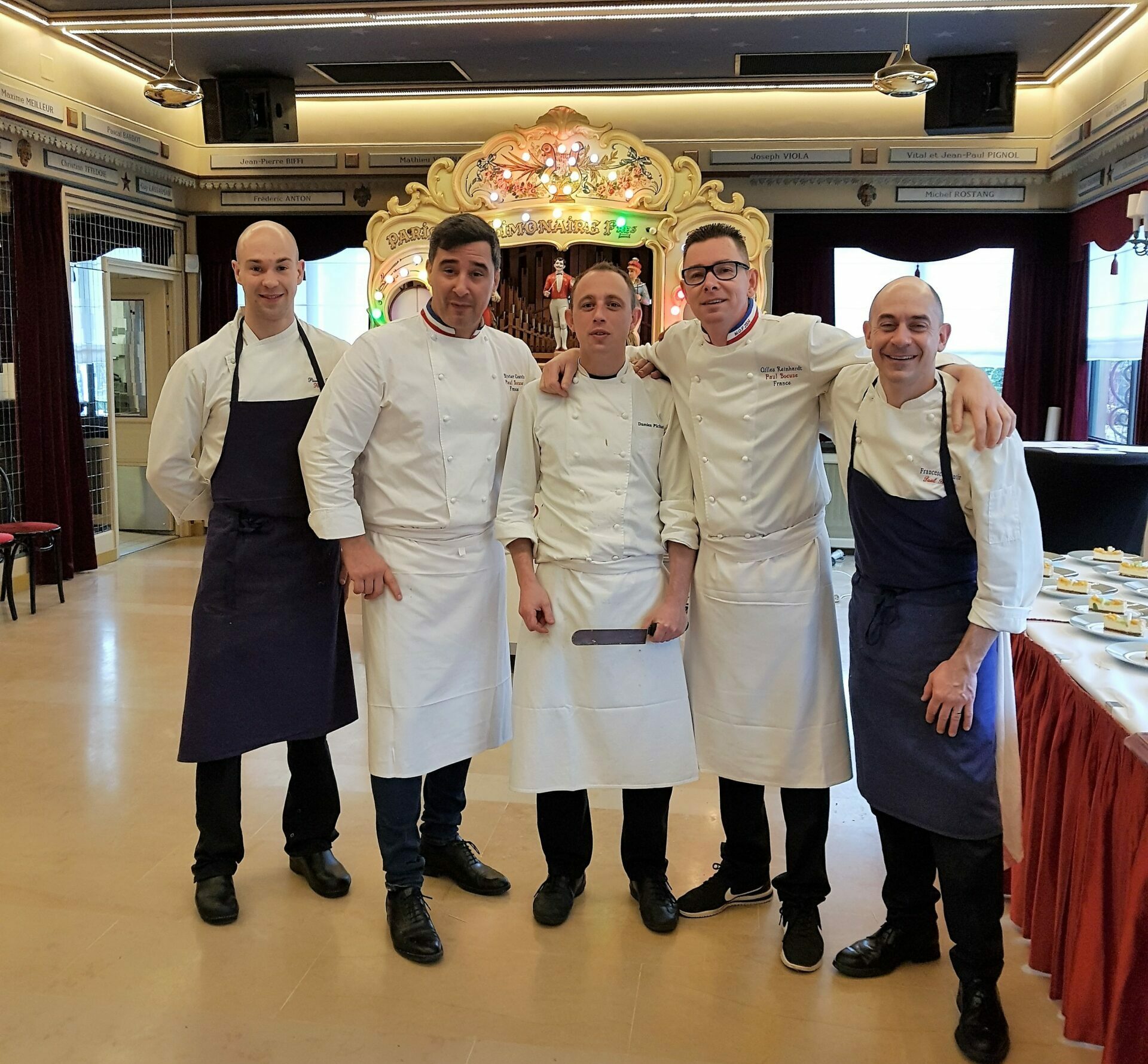 Les Chefs BOCUSE** à l’Abbaye de Collonges Chefs : Gilles REINHARDT** & Francesco